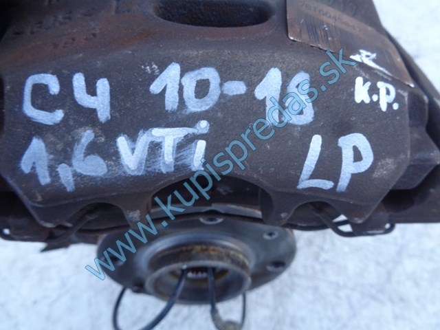 ľavá predná otoč na citroen c4 1,6 16V, náboj kolesa, 